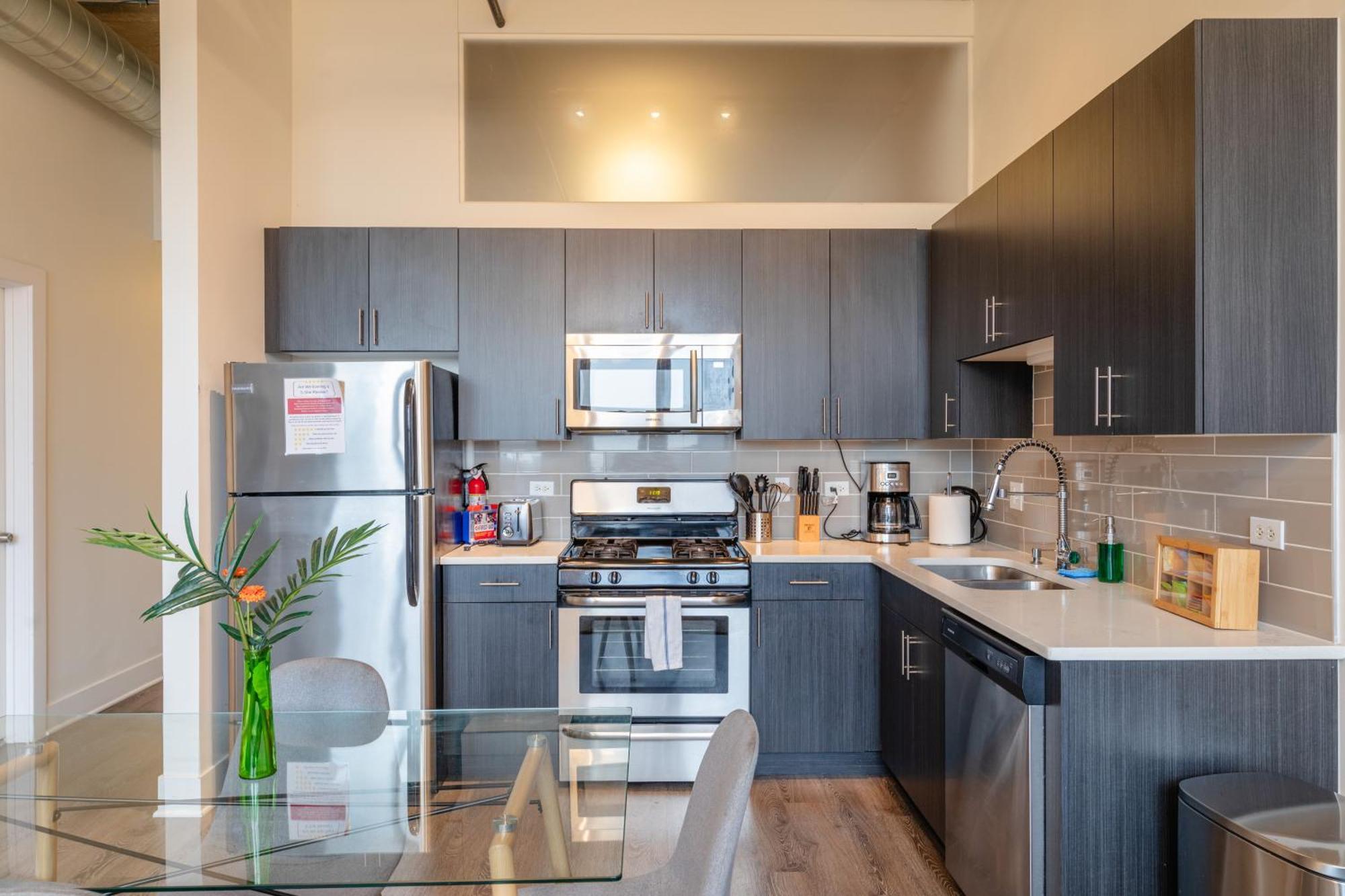 Family Friendly 2Br South Loop Suite With Optional Parking And Gym Access Sleeps Up To 8 Near Mccormick Place And Soldier Field Chicago Eksteriør billede