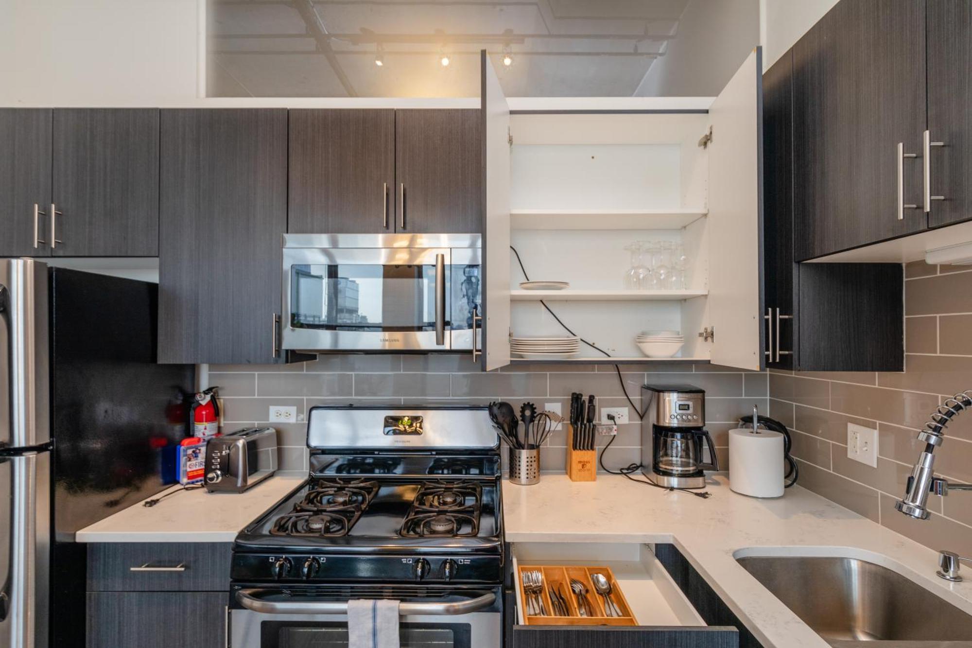 Family Friendly 2Br South Loop Suite With Optional Parking And Gym Access Sleeps Up To 8 Near Mccormick Place And Soldier Field Chicago Eksteriør billede